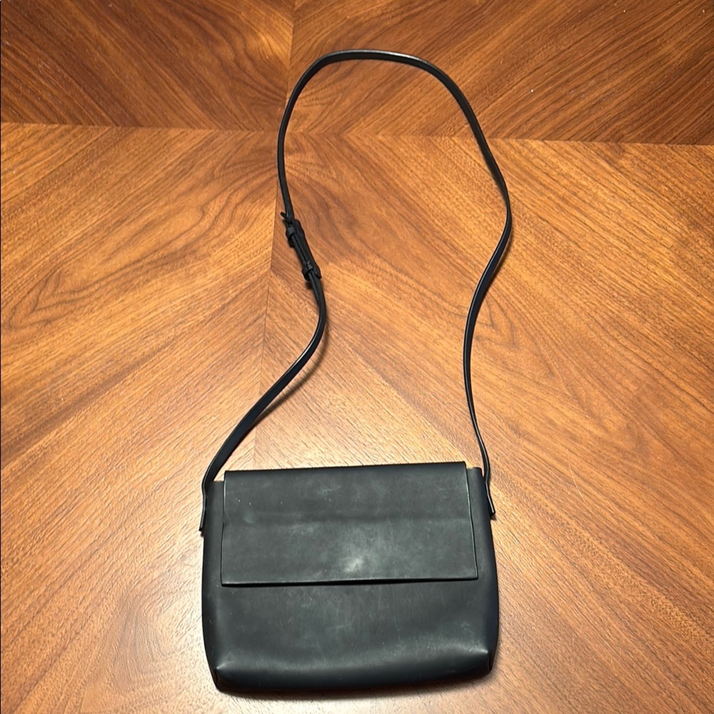 Oak + Fort Black Crossbody Bag
